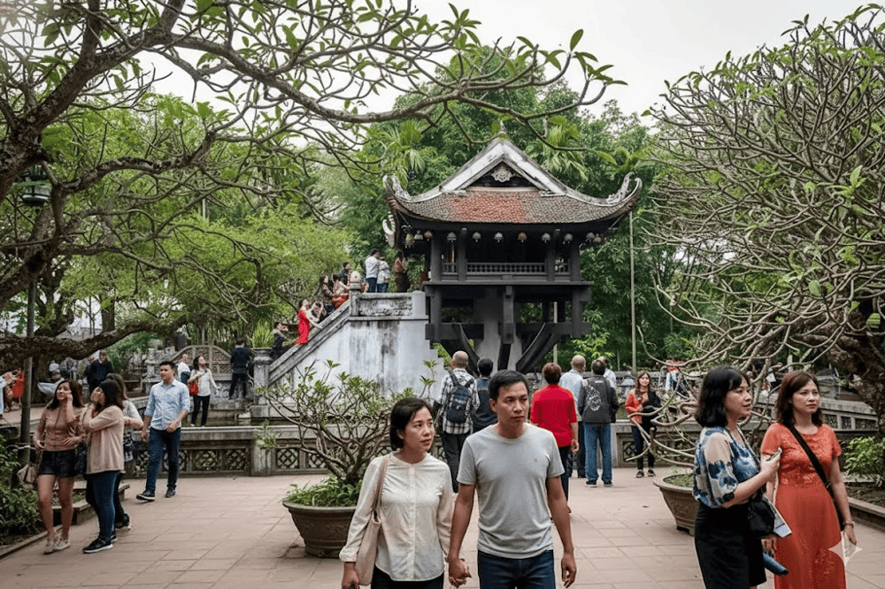 The One Pillar Pagoda is more than just a pagoda - it is the heart of Vietnamese religion and history